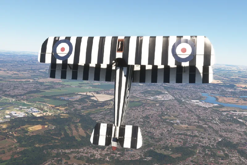 Sopwith Camel, No 1 School of Special Flying 1917 (Humbug)  for Microsoft Flight Simulator 2020 and Microsoft Flight Simulator 2024